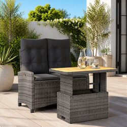 Your Perfect Outdoor Dining Set with Cushions and Adjustable Features