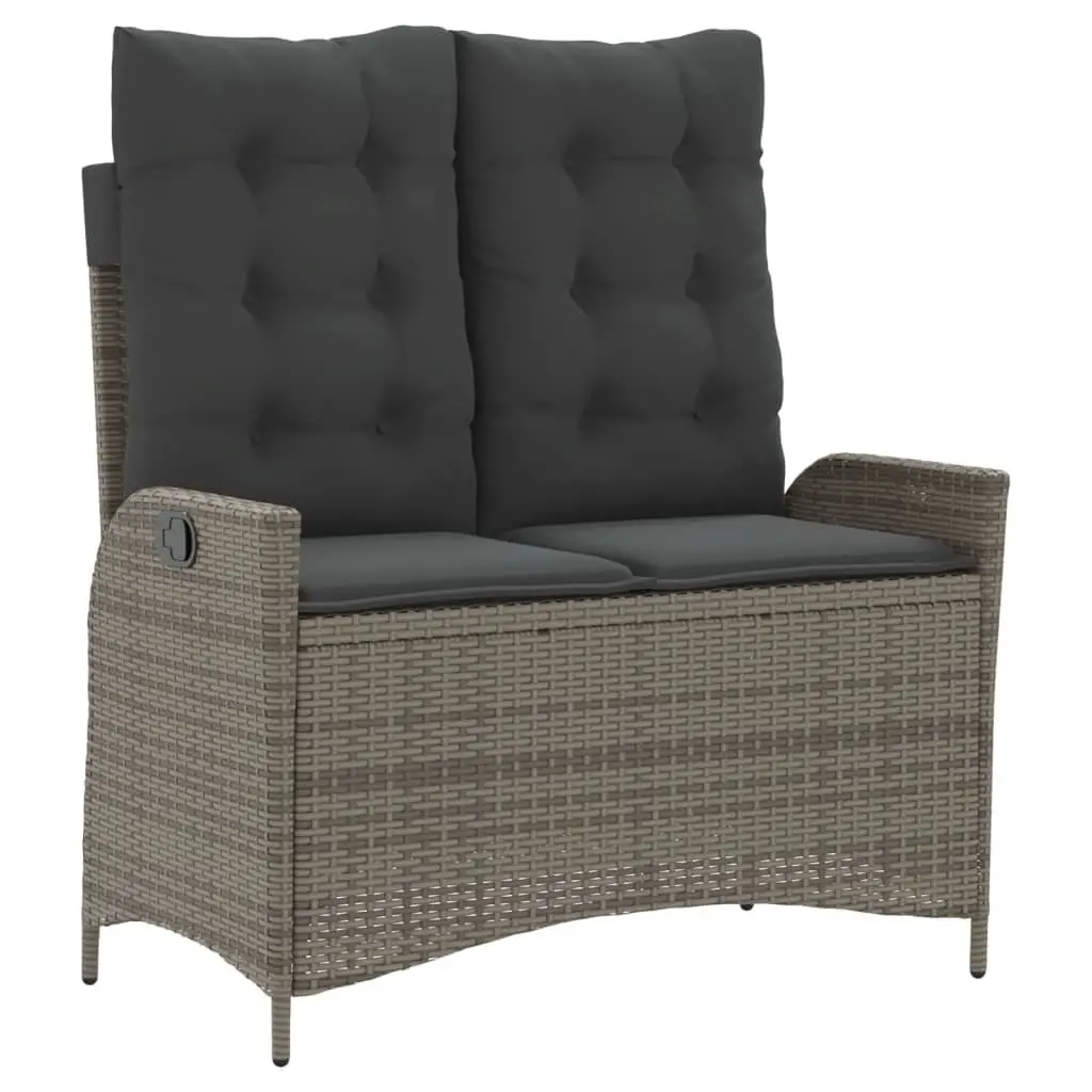 Grey Rattan Dining Set for Outdoor Enjoyment