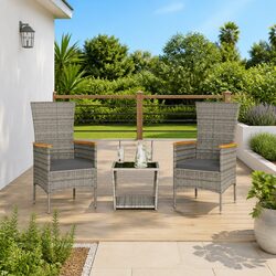 Create Your Outdoor Dining Retreat with 3 Piece Set