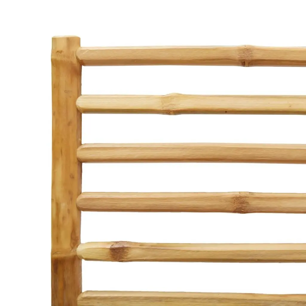 Folding Garden Chairs Brown Bamboo 43x54x88 cm 4 Piece