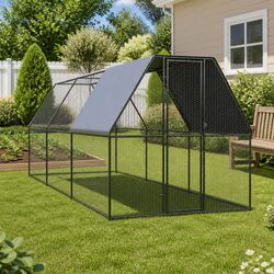 Friendly Chicken Cage 2x6x2m for Your Feathered Friends