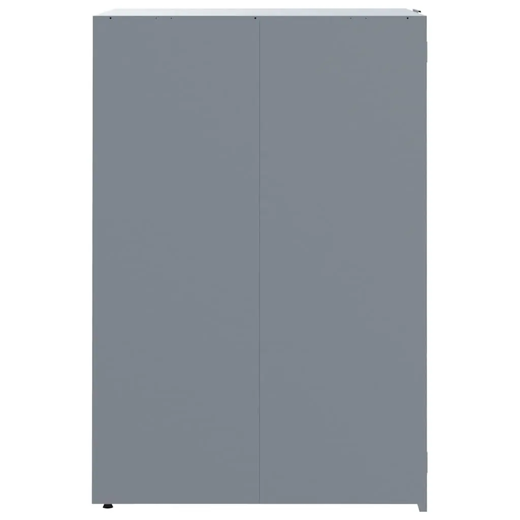 Wheelie Bin Storage Shed Powder-Coated Steel for 3 Garbage Bins