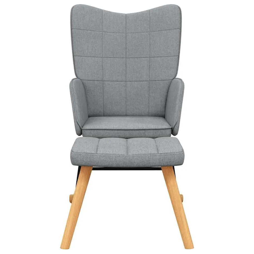 Rocking Chair and Stool Set