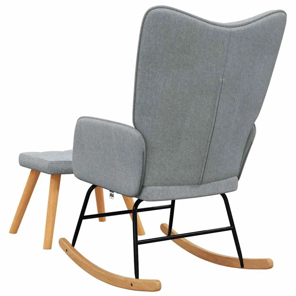 Rocking Chair and Stool Set