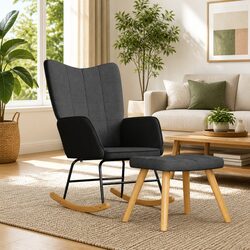 Your New Favorite Rocking Chair and Stool Set