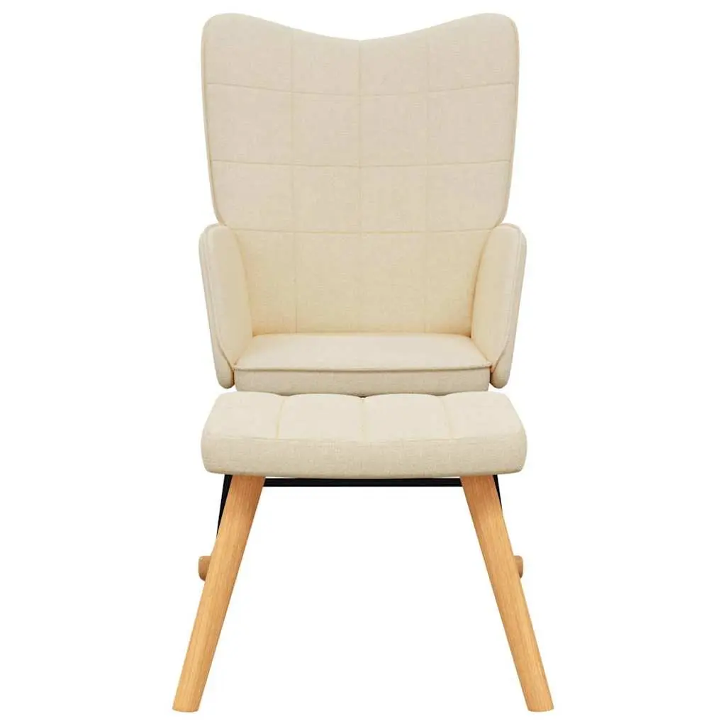 Rocking Chair with Stool