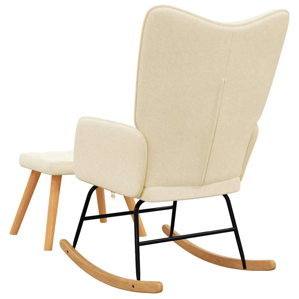 Rocking Chair with Stool