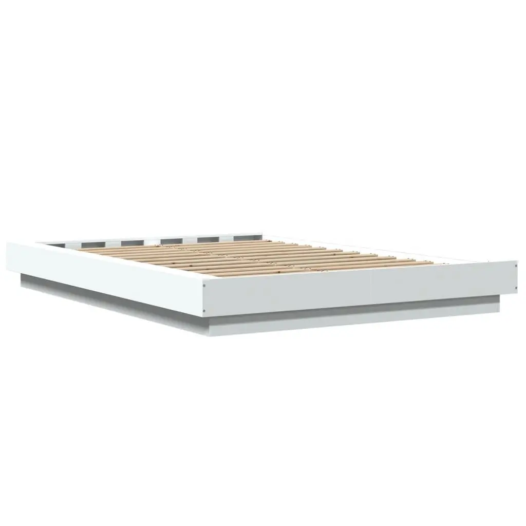 White Bed Frame 135x190 cm