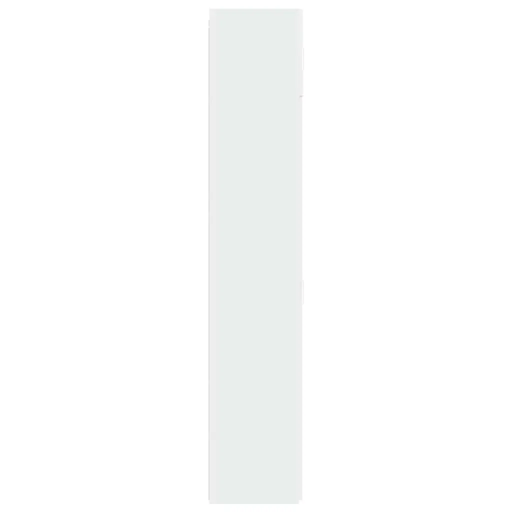 Storage Cabinet White Tall 70x42.5x225 cm Engineered Wood Cupboard Unit
