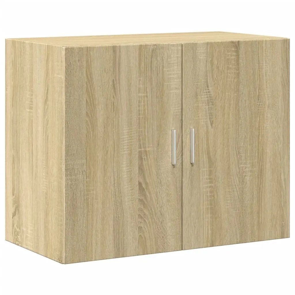 Highboard Storage Cabinet Brown Engineered Wood 80 x 42.5 x 249 cm