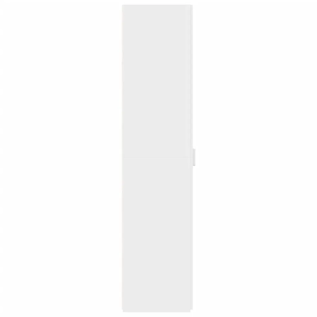 Highboard White Storage Cabinet 30x42.5x185cm