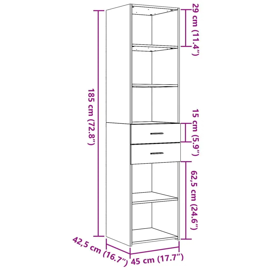 Highboard Storage Cabinet