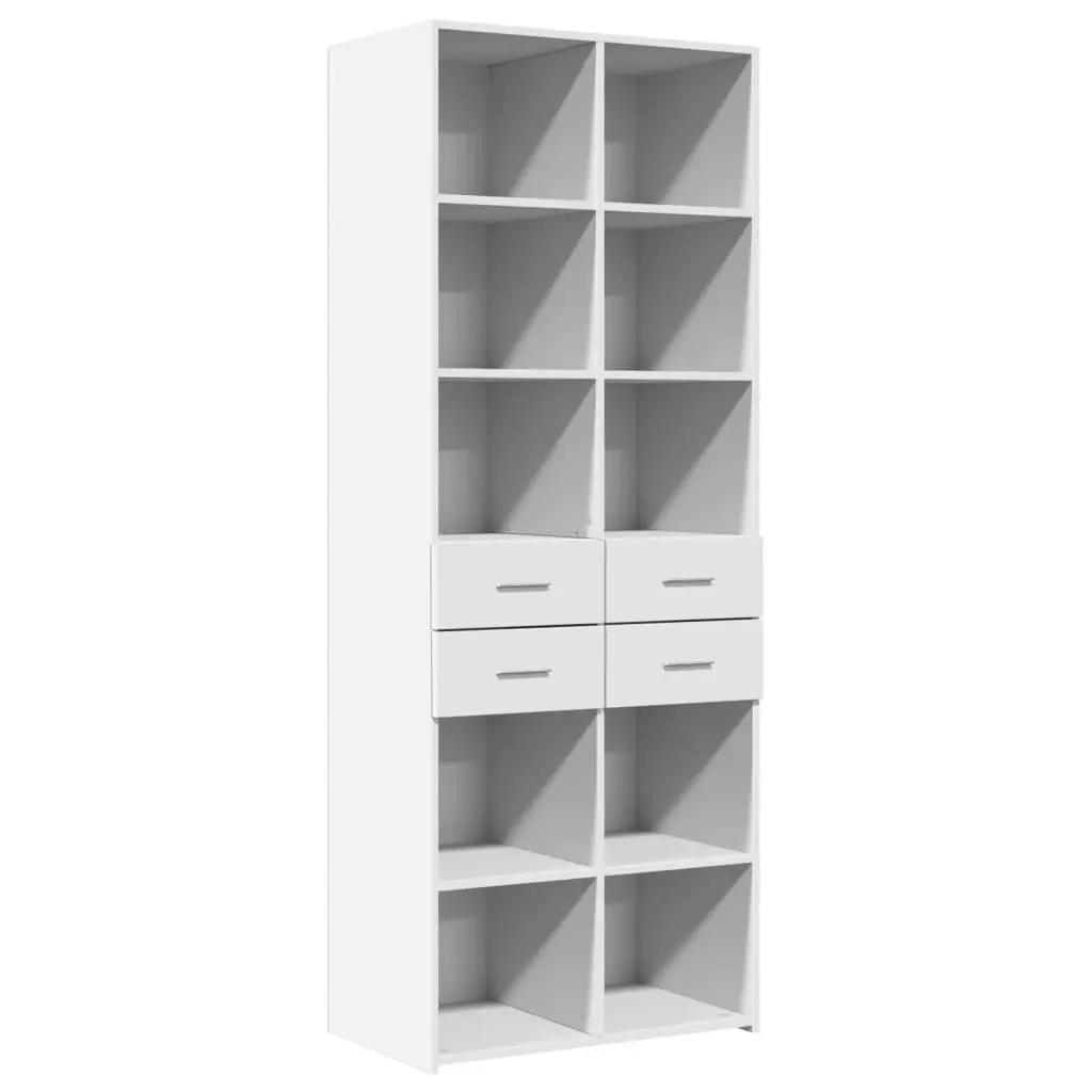 White Highboard Cabinet