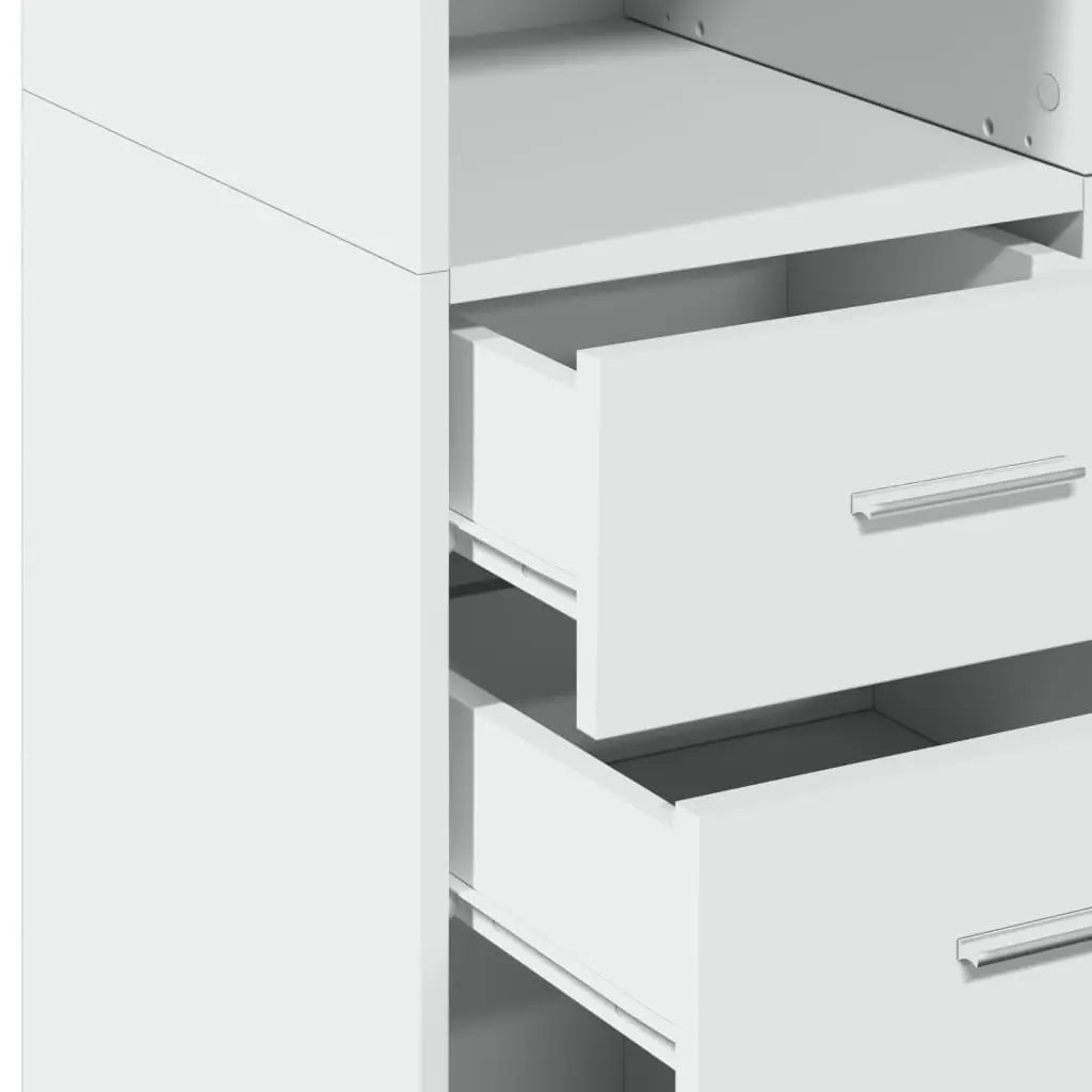 White Highboard Cabinet