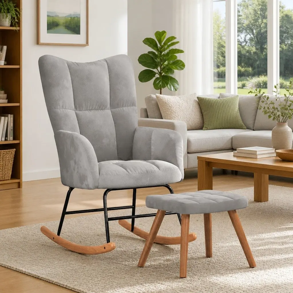 Relaxing Chair with Stool