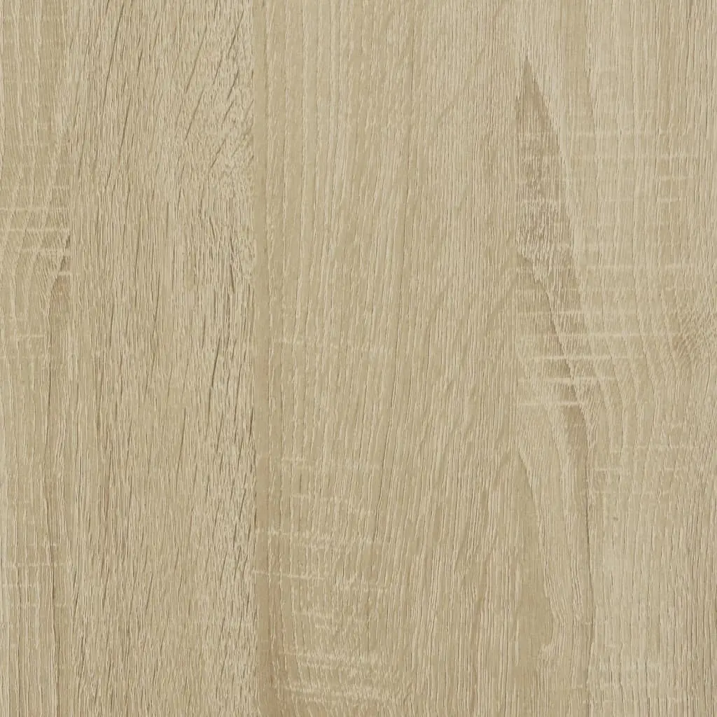 Highboard Storage Cabinet Brown Engineered Wood 50x41x185 cm