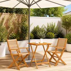 Friendly 3 Piece Bistro Set for Your Outdoor Oasis