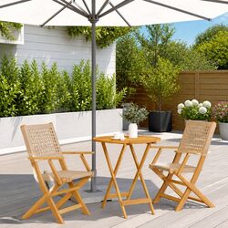 Friendly 3-Piece Bistro Set for Your Outdoor Enjoyment