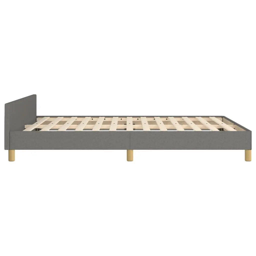 Double Bed Frame with Headboard