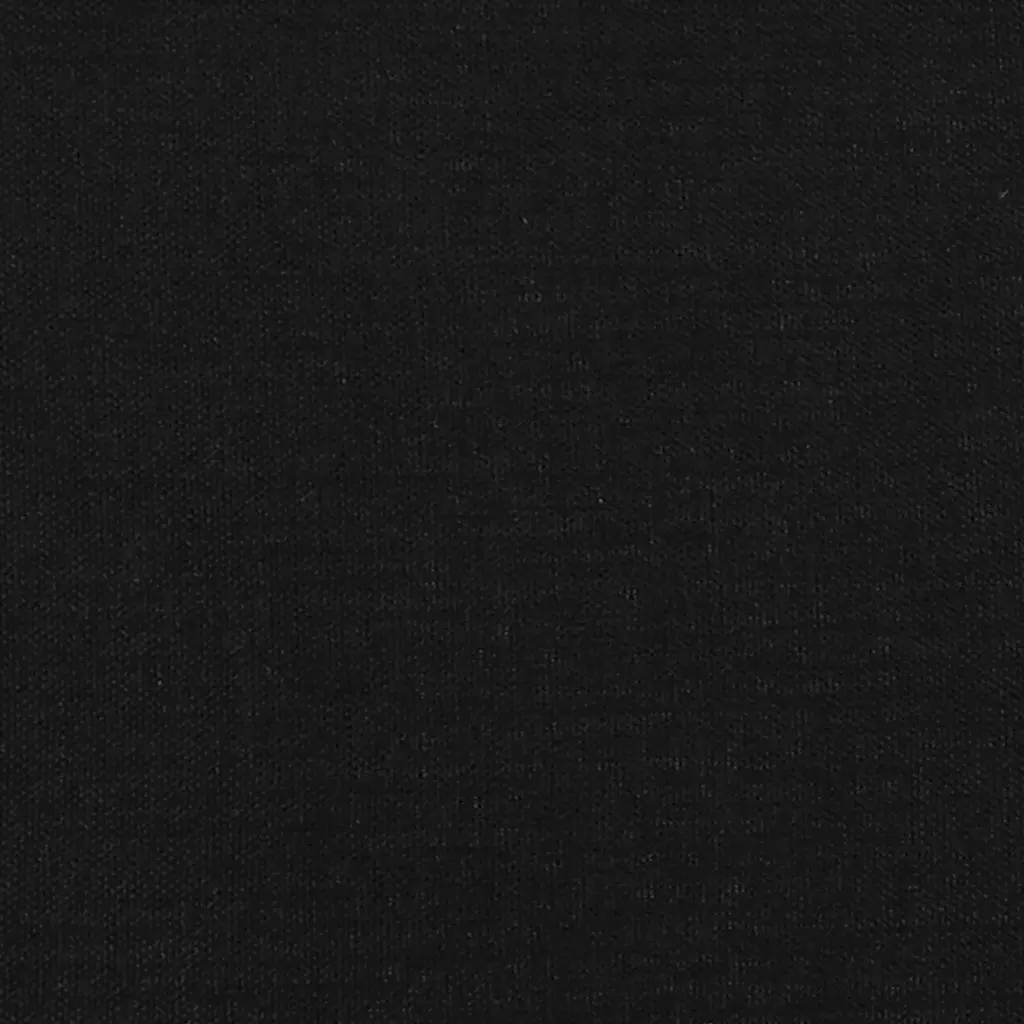 Queen Bed Frame 152x203 cm Black Fabric Headboard Slat Base Bedroom Furniture