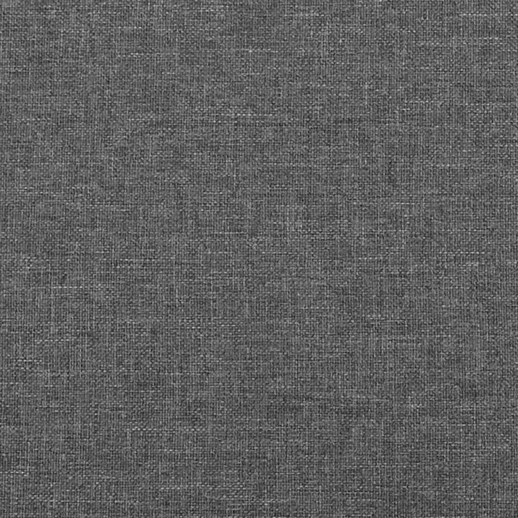 Grey Fabric Queen Bed Frame 152x203cm
