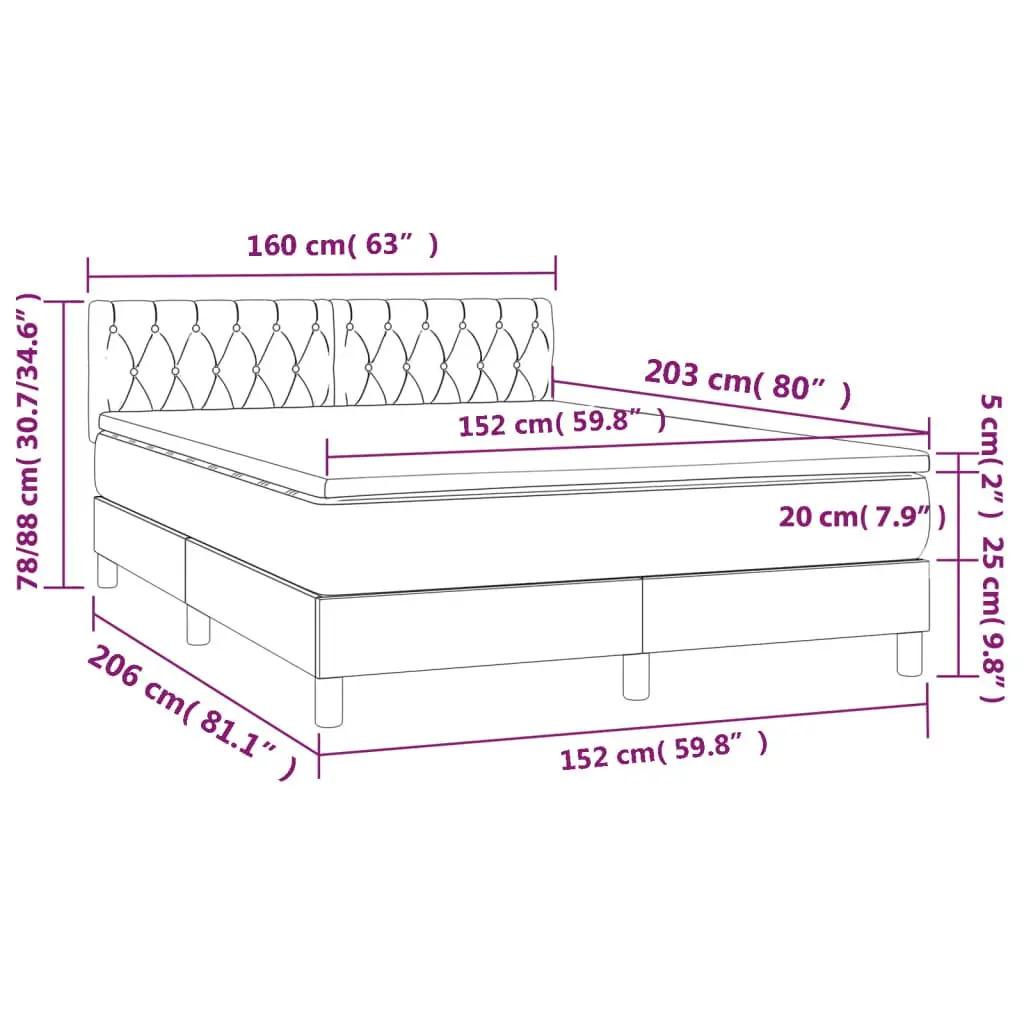 Queen Box Spring Bed