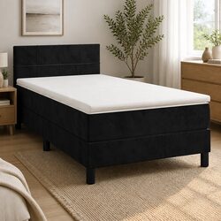 Your New King Single Bed with Velvet and Pocket Springs