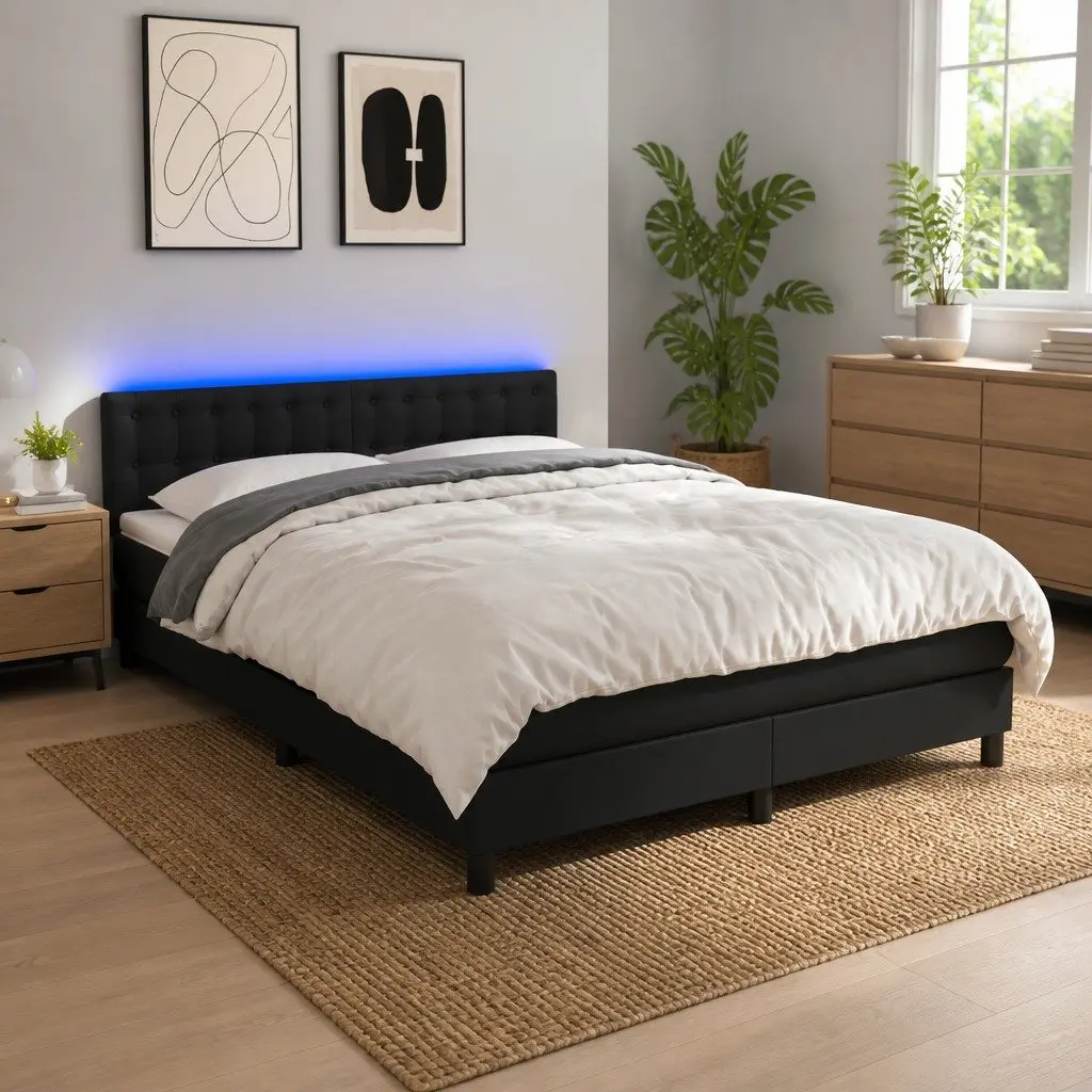 Queen Box Spring Bed