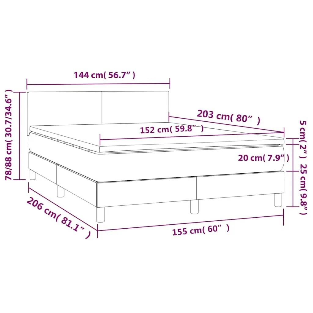 Queen Box Spring Bed