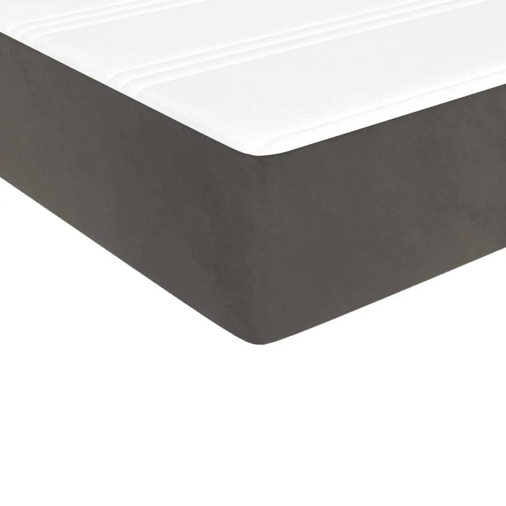Queen Size Box Spring Bed with LED Ambiance