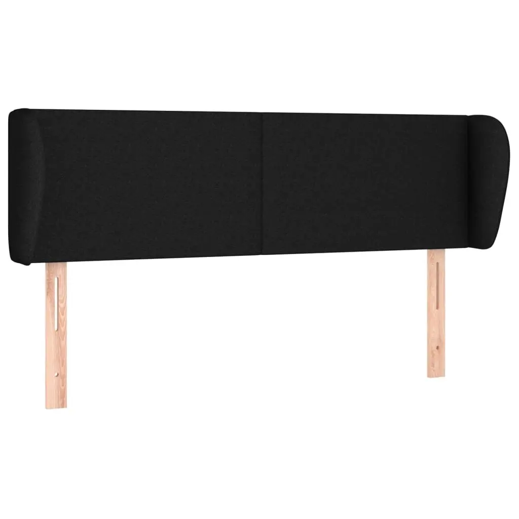 Queen Size Box Spring Bed with Adjustable Headboard and Pocket Spring Mattress Black