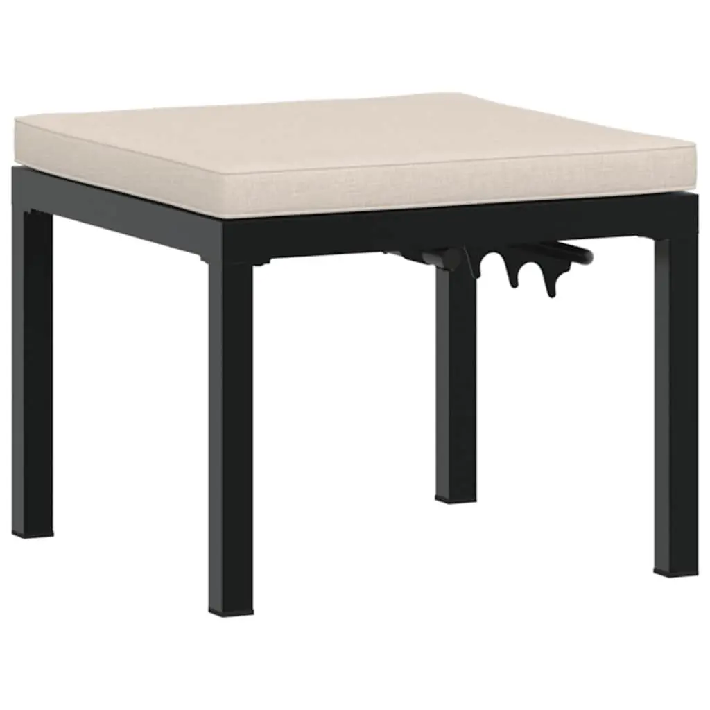 Garden Bench Set 4 Piece Outdoor Patio Furniture with Cushions and Side Table