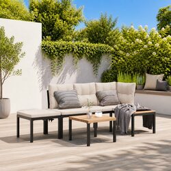 Your Perfect 3-Piece Garden Bench Set with Cushions