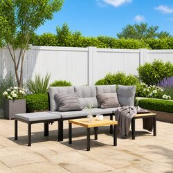 Your New Favorite Garden Bench Set with Cushions