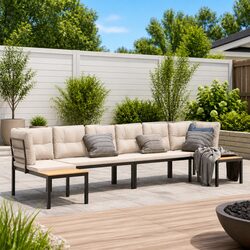 Your Outdoor Haven with a 4 Piece Sofa Set