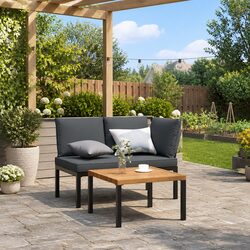 Friendly Outdoor Garden Sofa Set with Cushions