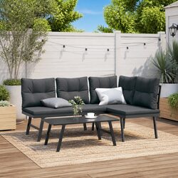 Your Friendly 3 Piece Garden Bench Set for Outdoors