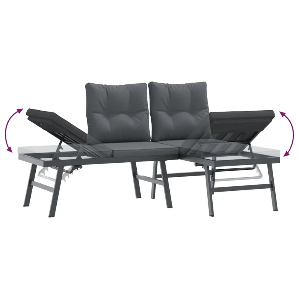 5-Piece Garden Bench Set