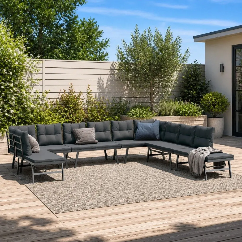 7-Piece Garden Bench Set