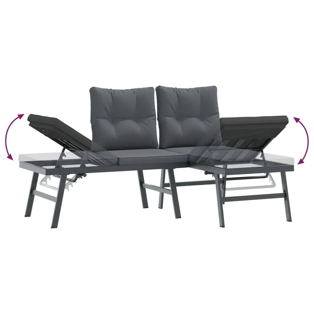 7-Piece Garden Bench Set