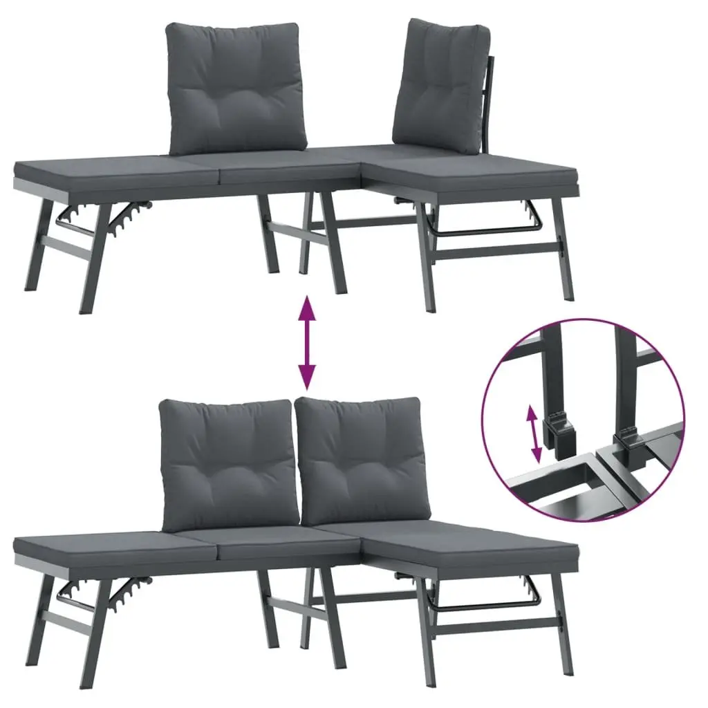 6-Piece Outdoor Garden Bench Set