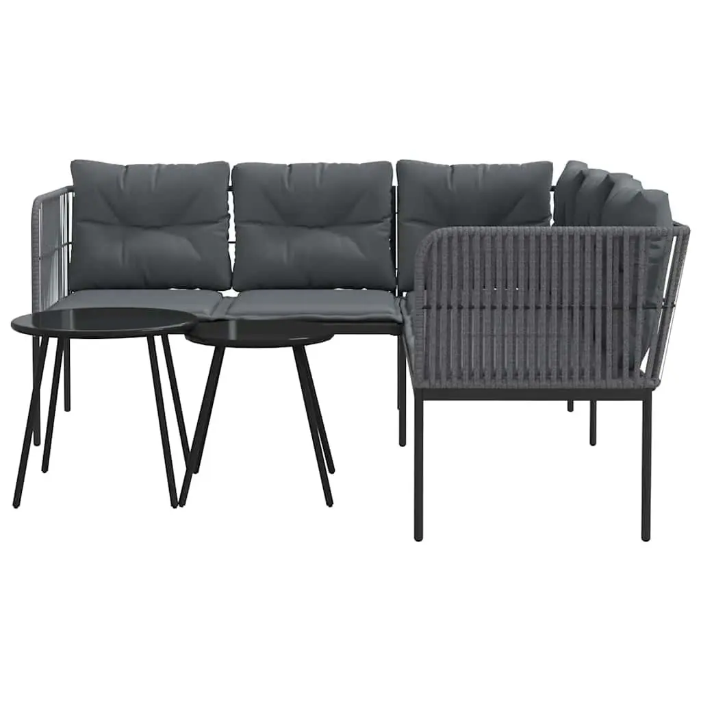 Garden Sofa Set with Cushions