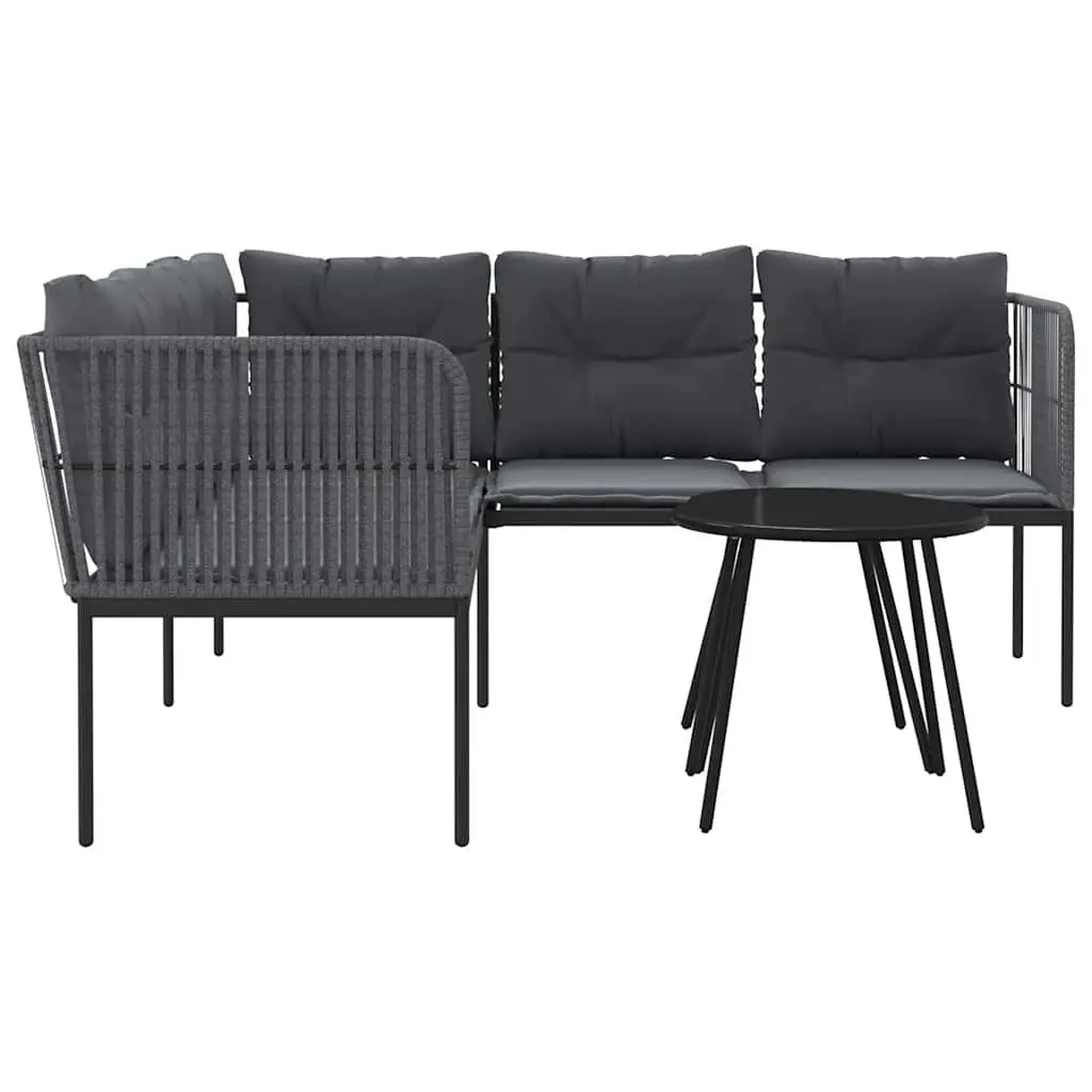 Garden Sofa Set with Cushions