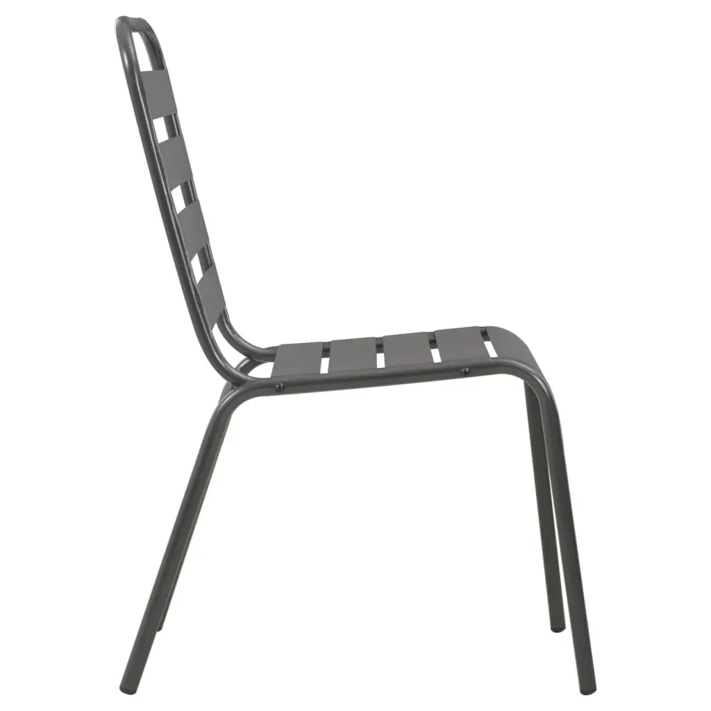 5-Piece Stackable Garden Chair Set