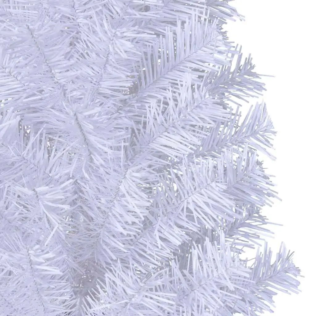 Artificial Christmas Tree White 120cm Thick Branches PVC Indoor Outdoor Décor