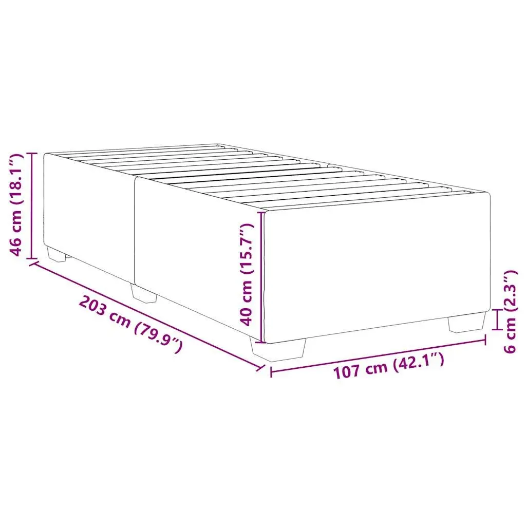 King Single Bed Frame