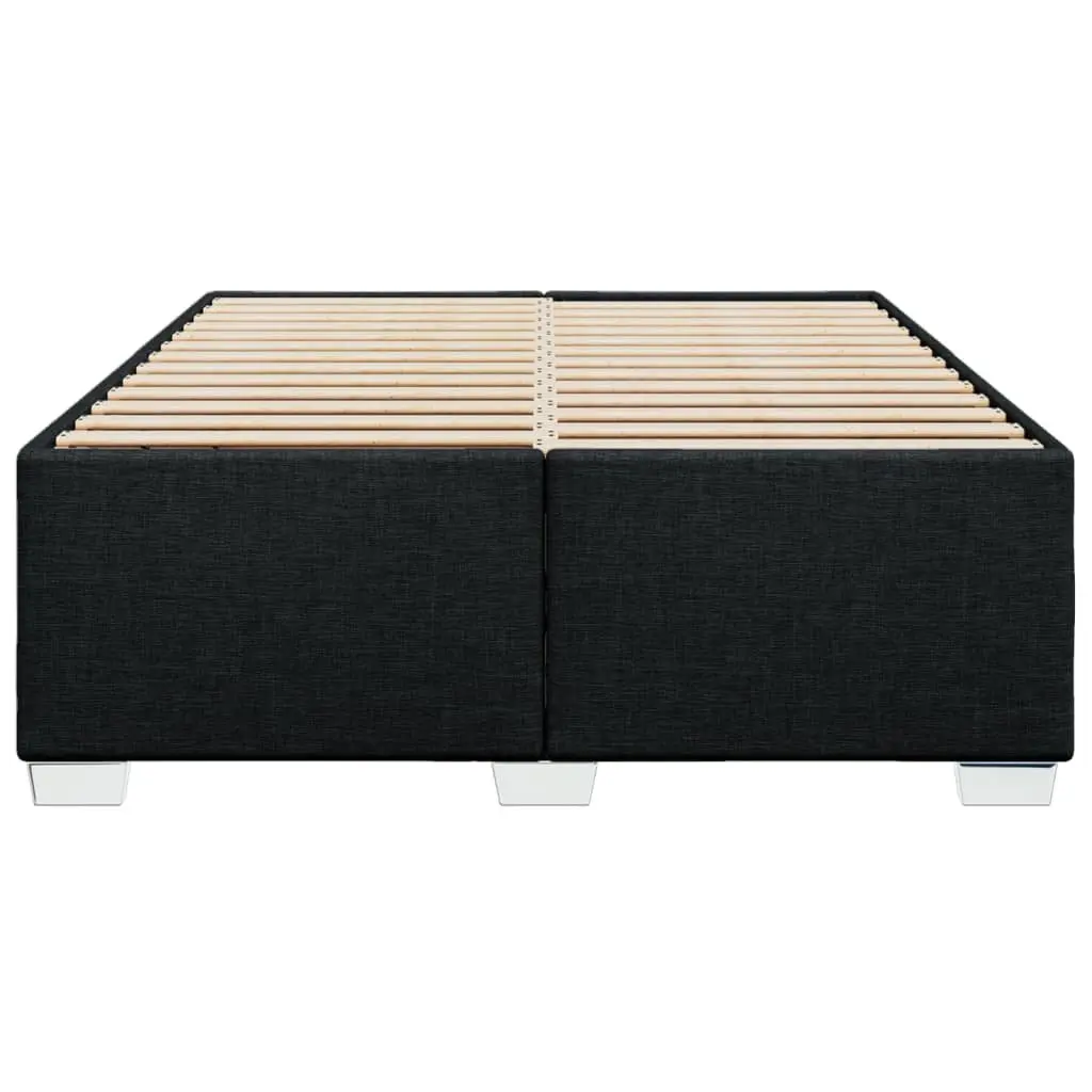 Black Fabric Bed Frame