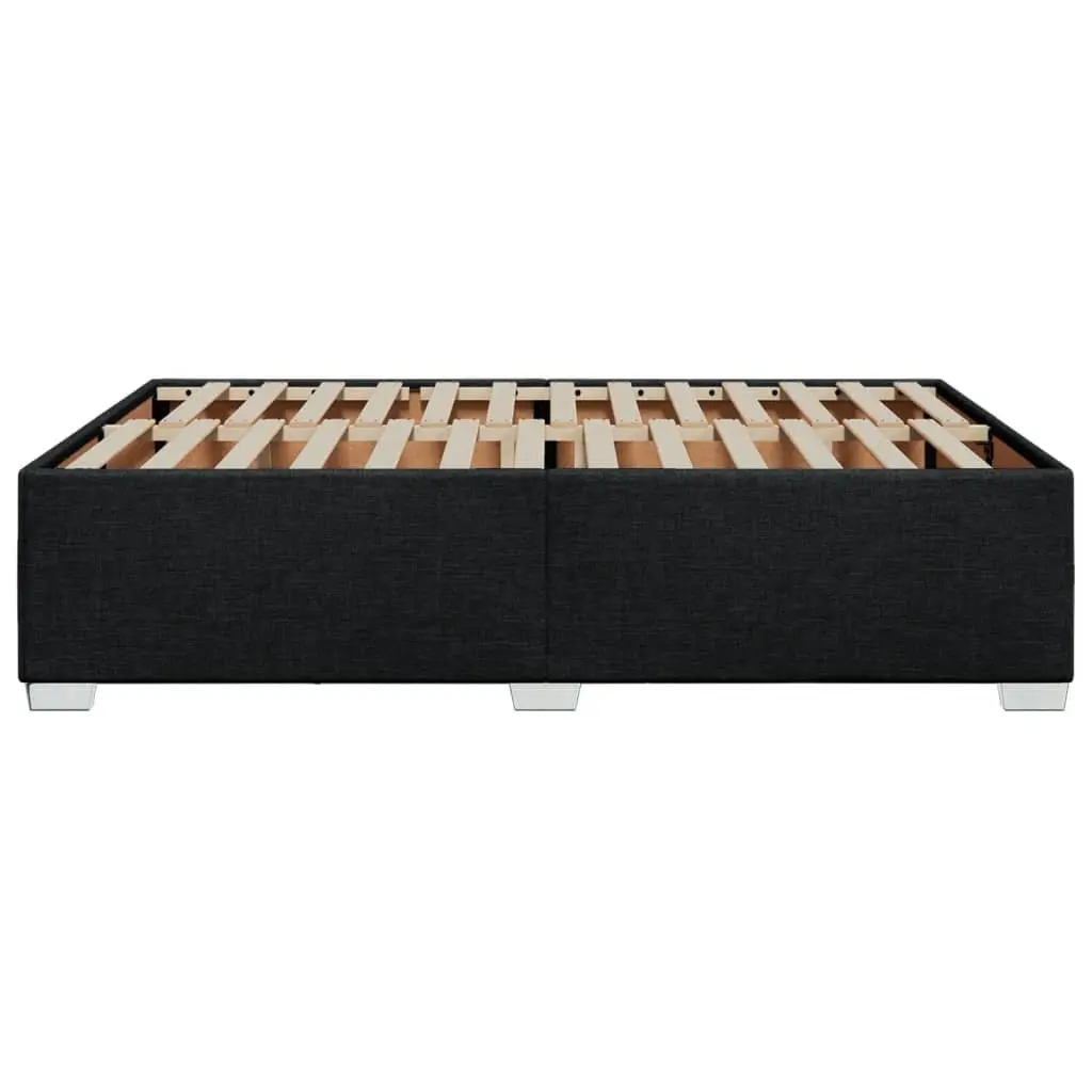Black Fabric Bed Frame