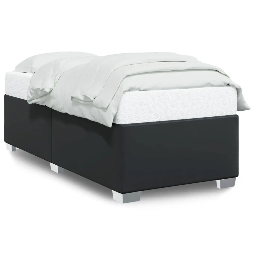 Black Bed Frame 90x190 cm
