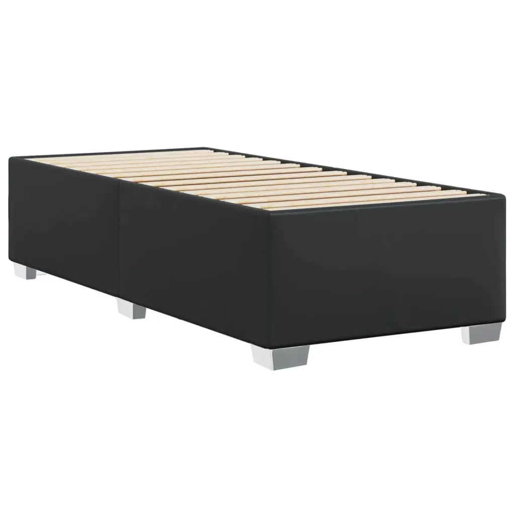 Black Bed Frame 90x190 cm